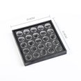thumbnail image 2 of 1Pc 25 Grids Manicure Rhinestones Diamond Beads Storage Case DIY Glitter Nail Art Jewelry Display Box Organizer, 2 of 6