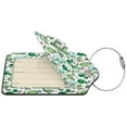 thumbnail image 4 of Rocae Cactus Plants1 for Leather Luggage Baggage Tags ID Label Privacy Cover ID Label with Stainless Steel Loop and Address Card, 4 of 5