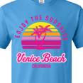 thumbnail image 4 of Inktastic Summer Enjoy the Sunshine Venice Beach California in Pink T-Shirt, 4 of 5