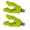 Green, variant on CEORPER 2pack Flexible Silicones Stable Aluminum Fishing Rod Holder Head Nonslip