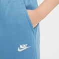 thumbnail image 4 of Girls 7-16 Nike Sportswear Club Fleece Wide-Leg Pants Color: Blue Size: LARGE, 4 of 4