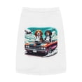 thumbnail image 2 of Pet Tank Top Wacky Beagle Dogs In Race Car, 2 of 11
