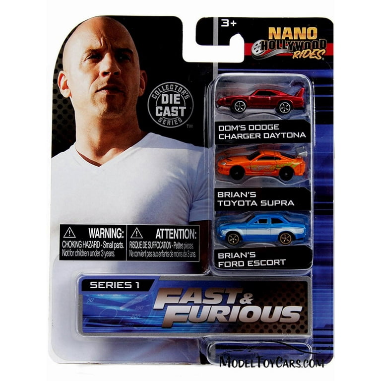 Fast & Furious 3-Pack , Fast and Furious - Jada 31124 - 1/65 scale