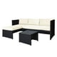 thumbnail image 1 of Sala Exterior Esquinera Derecha Mueble Juego Jardín Ratan beige, 1 of 4