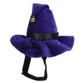 thumbnail image 1 of Sombrero De Mago De Halloween Para Gatos, Sombrero De Halloween Para Perros Fácil De Mantener, Duradero, Interesante Con Campana De Estrella Para Juegos De Rol Para Acción De, 1 of 7