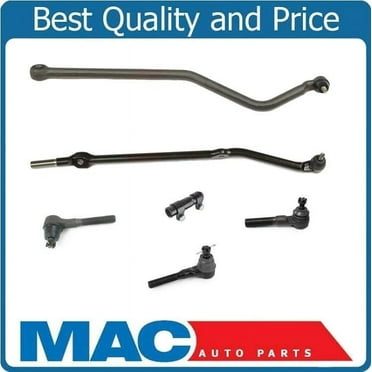 for 93-98 4.0L Grand Cherokee Drag Link Tie Rod Rods Track Bar Steering 6pc