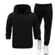 thumbnail image 1 of Conjunto de 2 piezas de chándal con capucha y pantalones con cordón, sudaderas deportivas para hombre y mujer, ropa deportiva para correr, marca Otoño Invierno, 1 of 4