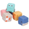 thumbnail image 1 of Bath Squirters, Squeeze Water Toys Building Blocks Floatable 6Pcs  For Children For Early Education, 1 of 8