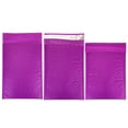 thumbnail image 3 of Beauticom Purple (25 Pieces) 4"x8" Self-Seal Poly Bubble Mailer Envelopes Eco Friendly Lightweight Made in The USA, 3 of 5