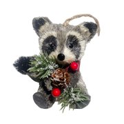 Mini Sisal Raccoon Ornament by Ashland-Christmas Ornaments