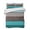 Aque, variant on Quilts King Size, Aqua Grey Soft Comforter Bedding Set for Bed, Vintage Stripe Farmhouse Wood Grain Ombre Lightweight Quilted Bedspread with Pillow Cover(2 Pieces) for All Season, 96x106 Inch