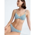 thumbnail image 4 of Free Assembly Women's Smocked Low Rise Bikini Bottoms, Sizes XS-XL, 4 of 5