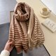 thumbnail image 5 of Bufanda de cachemira coreana para mujer, otoño e invierno, gruesa, sencilla, a la moda, resistente al frío, cálida, versátil, chal, capa de doble cara, 2024, 5 of 5
