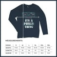 thumbnail image 7 of It's a Philly Thing Funny Women's Long Sleeve T-shirt Philadelphia Championship City of Brotherly Love Football League Fan, 7 of 7