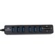 thumbnail image 4 of Hub USB de 6 puertos USB 2,0, divisor de concentrador de datos, extensión USB, almacenamiento, lectores de tarjetas Memery para PC y portátiles, 4 of 5