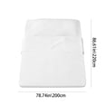 thumbnail image 3 of 200x220cm Double Disposable Travel Sleeping Bag Extra Large Ultralight Sleep Sack Portable Hygienic Non Woven Fabric Travel Sheet Hotel Hostel Camping Backpacking Clean Comfortable Sleep Cover, 3 of 7
