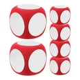 thumbnail image 4 of DIY Erasable Foam Dice for Educational Activities and Decoration Each Die Measures 6cm Assorted Color, 4 of 8