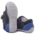 thumbnail image 4 of Geox B Tutim B.B Infants 2 Strap Sneakers In Navy Size 4, 4 of 6