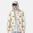 thumbnail image 2 of Balery Rabbit And Carrot Sudadera ligera de manga larga con capucha y protección solar UPF 50+ para hombre y mujer, ideal para pesca y running-X-Large, 2 of 7