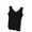 Black, variant on Women Lace Trim Tank Top Sleeveless Crew Neck Shirt Basic Tee Solid Color Comfy Camisole