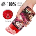 thumbnail image 6 of Demon Slayer Kids Water Bottle with Silicone Straw And Spill-Proof Lid, Stainless Steel Double-Wall Vacuum Insulated Water Bottles for Boys Girls, 6 of 8