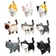thumbnail image 1 of Cateissary 9pcs PVC Cats Figurines Desktop Kitten Ornaments Dolls Figure for Decoración del hogar, 1 of 1