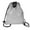 Gray, variant on Outdoor Backpack - Multi-Purpose Drawstring Sack with Waterproof Oxford Build for Travel, Gym, and Sports, Gray Hue with High Capacity, Compact Foldable Feature for Urban and Wilderness Use