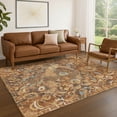 thumbnail image 6 of Addison Rugs Chantille Indoor/Outdoor Traditional Global Paprika Machine Washable Rectangle Rug, 5' x 7'6", 6 of 8