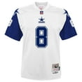 thumbnail image 2 of Youth Mitchell & Ness Troy Aikman White Dallas Cowboys 1994 Alternate Legacy Jersey, 2 of 3