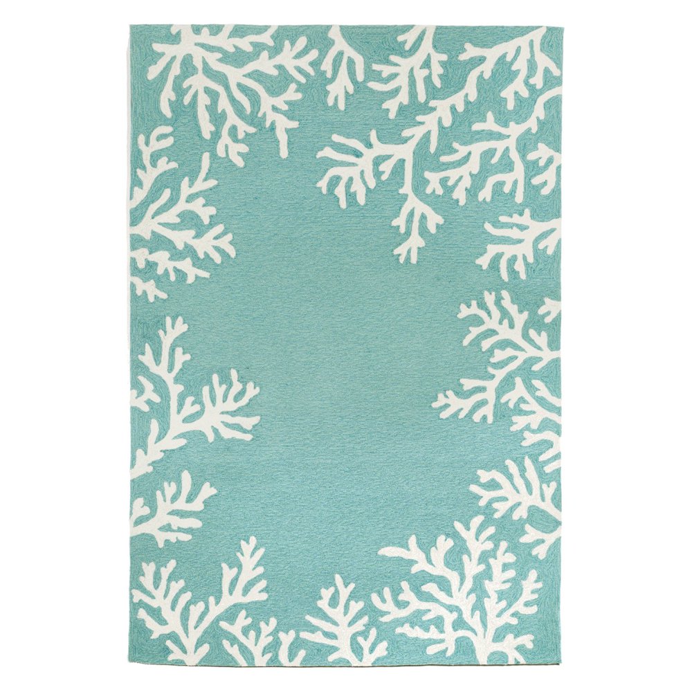 liora manne capri coral border indoor outdoor rug