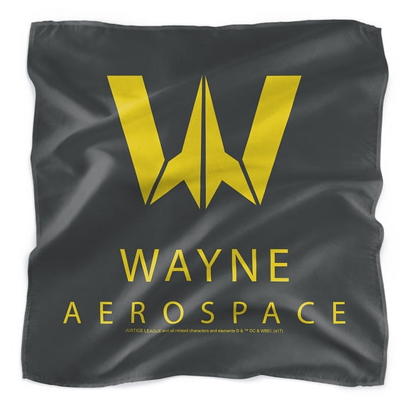 Batman Wayne Aerospace Bandana (21 in x 21 in)