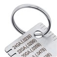thumbnail image 3 of 2 Pack Steel Welding Gauge Welding Gauge Inspection Tool Wire Sizes Thickness Gauge, 3 of 8