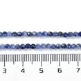 thumbnail image 5 of Natural Sodalite Beads Strands Faceted Round 3~3.5mm Hole: 0.7mm 115~140pcs/strand 14.96~15.43''(38~39.2cm), 5 of 5
