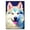 Akita, variant on Cane Corso Dog Art Canvas, Pet Wall, Polygon Art Print on Canvas Canvas, large wall art, bathroom wall art, Ready to Hang,Living Room,Bedroom ＆ Office