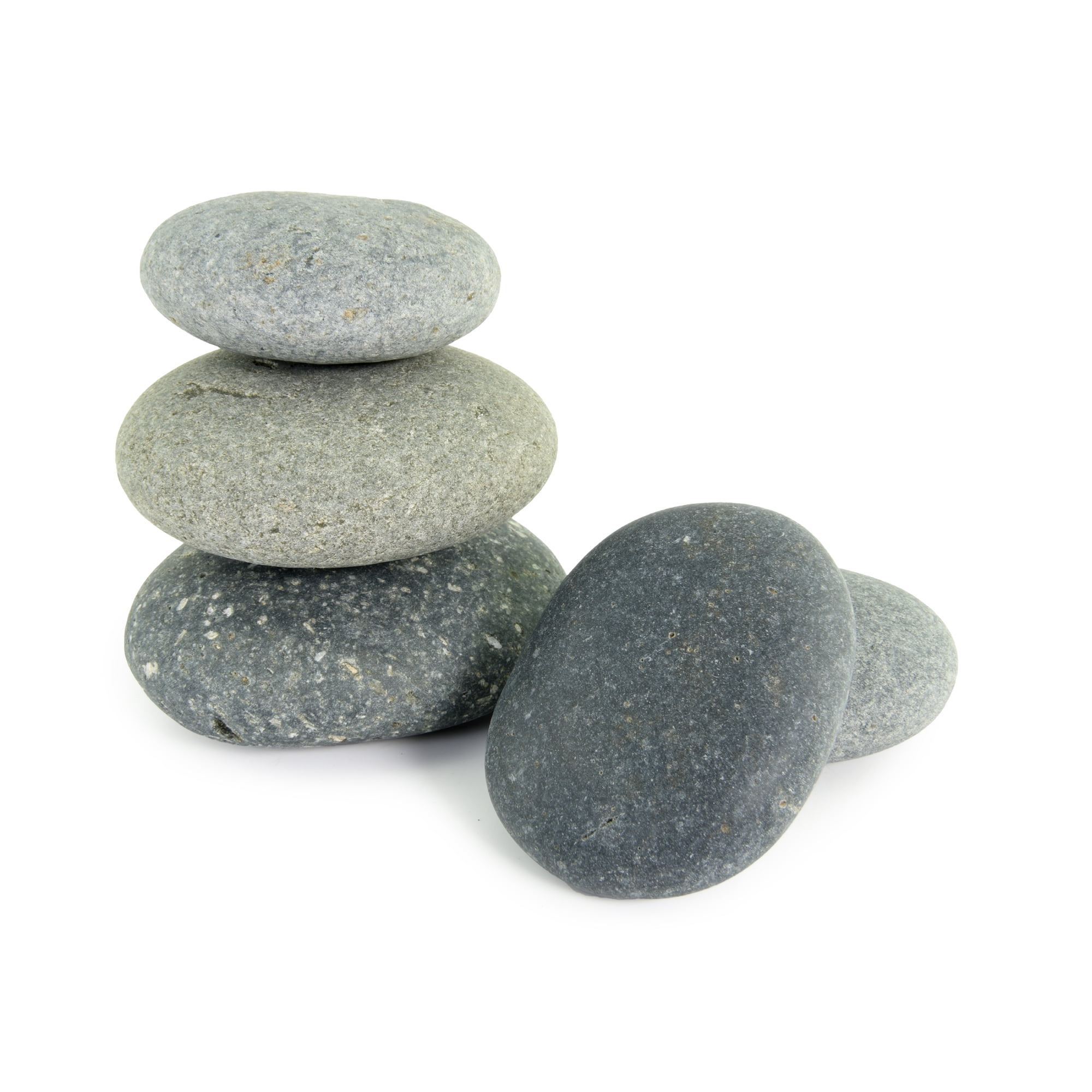 Painting Pebbles | 15 Medium Painting Rocks, Blueberry, 2"-3"