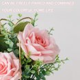 thumbnail image 3 of Artificial Hydrangea with Small Ceramic Vase Fake Silk Variety Flower Fake Flowers, 3 of 5