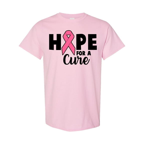 Inktastic Breast Cancer Hope for a Cure T-Shirt