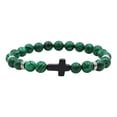 thumbnail image 1 of Natural Stone Elastic Thread Bracelet Natural Stone Elastic Thread Bracelet, 1 of 4
