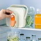thumbnail image 4 of Utensilios de cocina, dispensador de bebidas de plástico de gran capacidad de 3 l - Dispensador de bebidas con grifo, recipiente para jugos, limonada y hielo con tapa - Tetera para frutas, limonada, c, 4 of 7