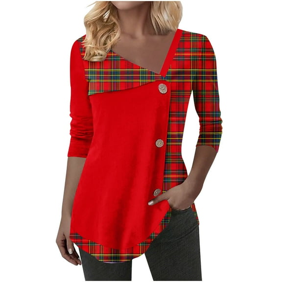 Women's Shirts Long Sleeve Ruffle Womens Shirts Plus Size Pullover Plus Size Tops for Women Fall Loose Fit My Order My Items