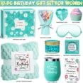 thumbnail image 2 of Blue-ocean Birthday Spa Gift Basket Self Care Set for Women, 2 of 9