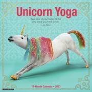 Unicorn Yoga 2023 Wall Calendar