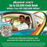 (3 pack) Quaker State Full Synthetic 0W-20 Motor Oil, 5-Quart