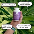 thumbnail image 5 of NBPure Organic Aloe Vera, Restore Gut Balance, Immunity Support and Digestive Wellness, 30 Vegan Capsules, 5 of 8