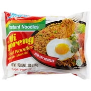 Indomie Mi Goreng Instant Stir Fry Noodles, Halal Certified, Original Flavor, 2.8 oz (30 Pack)