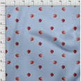 thumbnail image 3 of oneOone Cotton Poplin Fabric Strawberry Fruit Print Fabric BTY 56 Inch Wide, 3 of 4