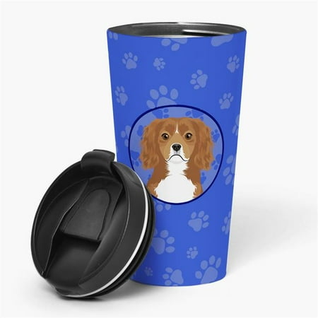 

Carolines Treasures WDK1117TBL215 7.25 x 3.5 in. Unisex Cavalier King Charles Spaniel Ruby Stainless Steel 16 oz Tumbler Blue