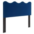 thumbnail image 2 of Modway Athena Performance Velvet Twin Headboard in Navy, 2 of 3