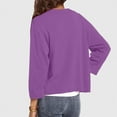 thumbnail image 5 of 2025 Cardigan pour Femmes Cardigan pour Femmes en Tricot Uni Cardigan Surdimensionné Femmes Élégant Simple Polyvalent Court Cardigan pour Femmes Ample, 5 of 5