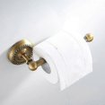 thumbnail image 5 of Antique Brass Paper Holder Toilet Paper Holder Retro Copper Wall Mounting Toilet Roll Hold, 5 of 5